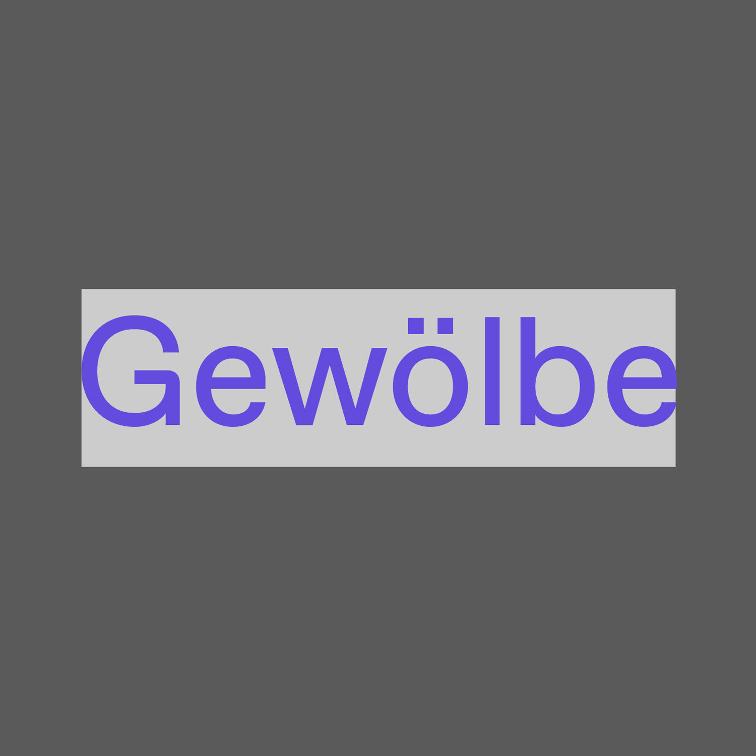 Gewolbe