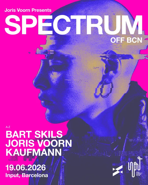 Joris Voorn pres SPECTRUM OFF BCN 2026