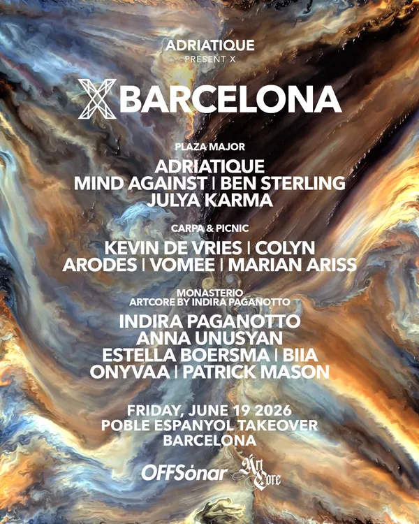 OFFSónar 2026 Adriatique presents X