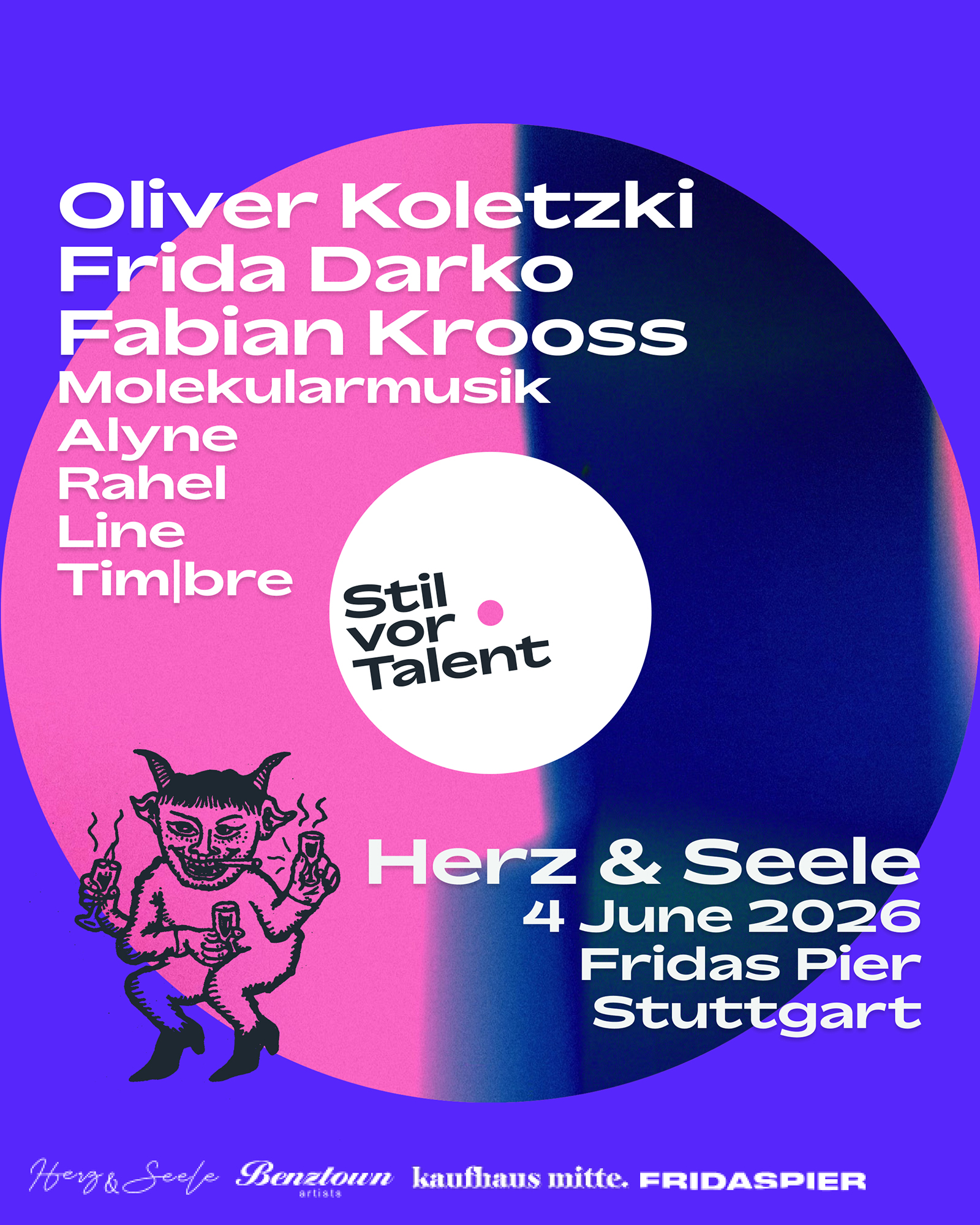 HERZ & SEELE x STIL VOR TALENT – OPEN AIR AUF Fridas Pier